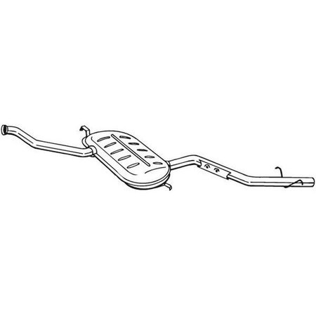 BOSAL EXHAUST 98-00 Volvo S70-V70 2.0-2.4L Assembly, 290-517 290-517